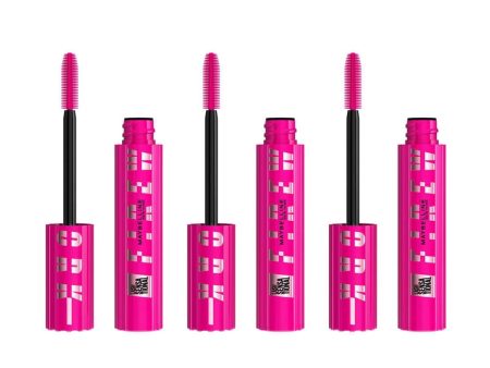 3x Maybelline Lash Sensational Fireworks Mascara Black For Sale