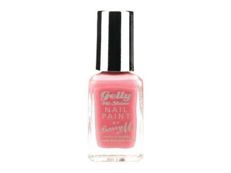 Barry M Gelly Hi Shine Nail Polish Dragon Fruit 10ml Supply