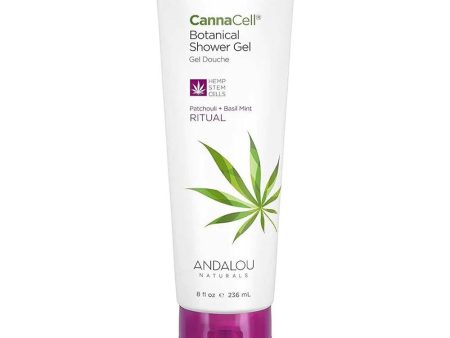 Andalou Naturals Canna Cell Botanical Shower Gel Ritual 236ml Online Hot Sale