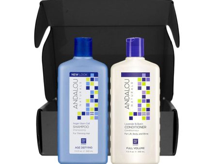 Andalou Naturals Shampoo + Conditioner Pack 340ml Online now