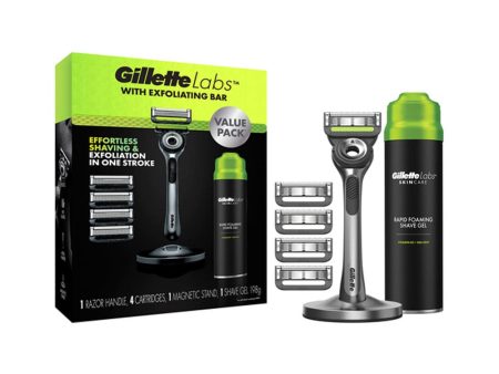 Gillette Lab Value Pack With Exfoliating Bar Discount