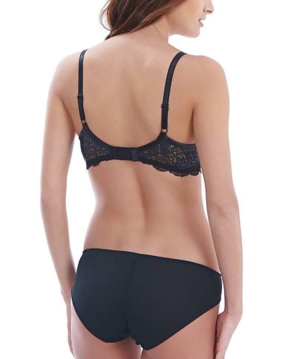 Wacoal Lace Affair Contour Bra - Black Graphite Online Hot Sale