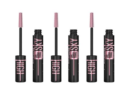 3x Maybelline Lash Sensational Sky High Mascara Cosmic Black Online