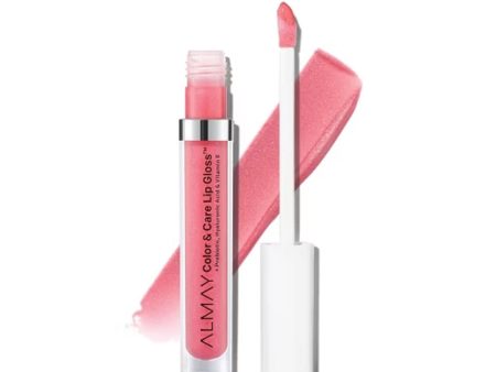 Almay Color & Care Hydrating Lip Gloss 100 Pink Twilight Fashion