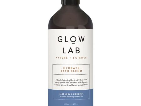 Glow Lab Hydrate Bath Blend Aloe Vera & Coconut 600ml Discount