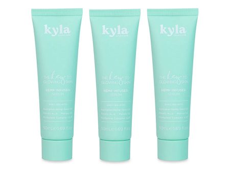 3x Kyla Hemp Infused Serum 50ml Fashion