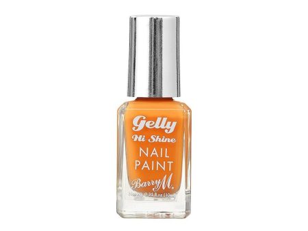 Barry M Gelly Hi Shine Nail Polish Mandarin 10ml For Sale