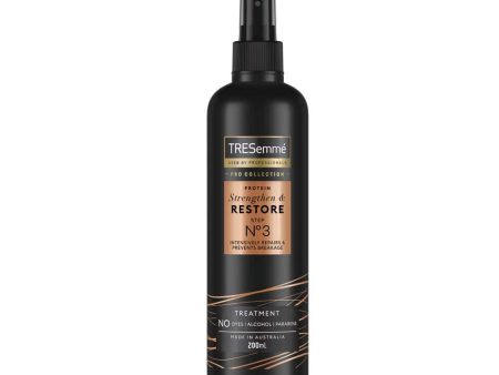 Tresemme Treatment Spray Strength And Restore Step No 3 Pro Collection 200ml Hot on Sale