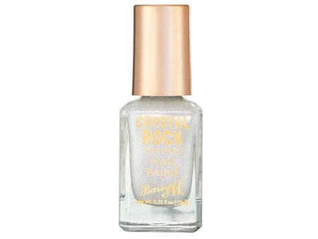 Barry M Crystal Rock Nail Polish White Moonstone 10ml Fashion