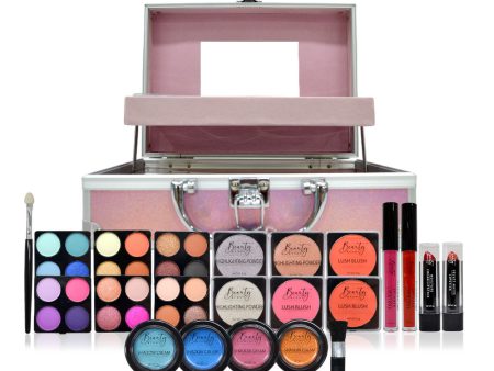 Beauty Buddy Makeup Essentials Kit & Train Case Supply