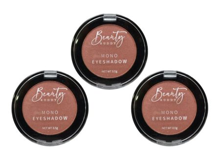 3x Beauty Buddy Mono Eyeshadow 06 Barely There 2.5g For Sale