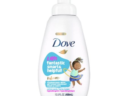 Dove Kids Care Foaming Body Wash Cotton Candy Hypoallergenic 400ml Online Sale