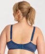 Ava & Audrey Lucille Lace Wire-Free Bra - Navy Online