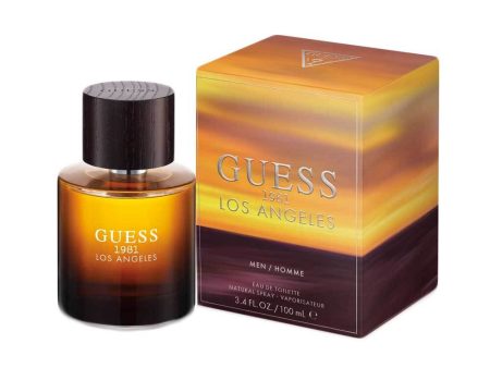 Guess 1981 Los Angeles Men Eau De Toilette Natural Spray 100ml Supply