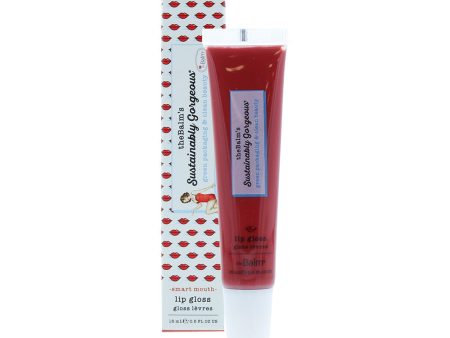 theBalm Sustainably Gorgeous Lip Gloss Smart Mouth 15ml Hot on Sale