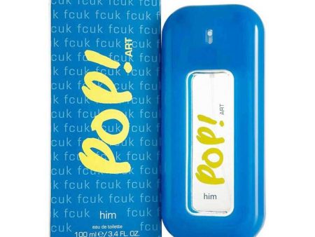 FCUK Pop Art Him Eau De Toilette 100ml Hot on Sale