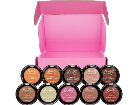 Beauty Buddy Mono Eyeshadow Gift Set - 10 items For Discount