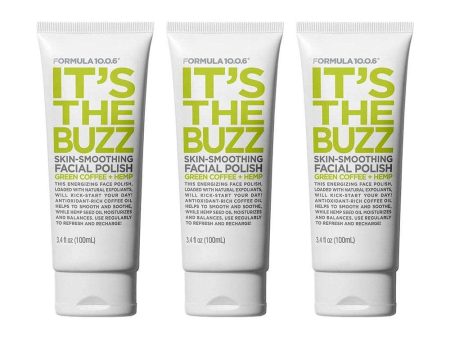 3x Formula 10.0.6 It s The Buzz Skin Smoothing Facial Polish 100ml Fashion