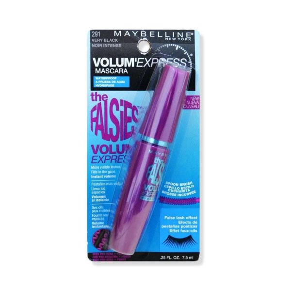 Maybelline The Falsies Volum  Express Mascara Waterproof 291 Very Black 7.5ml Supply