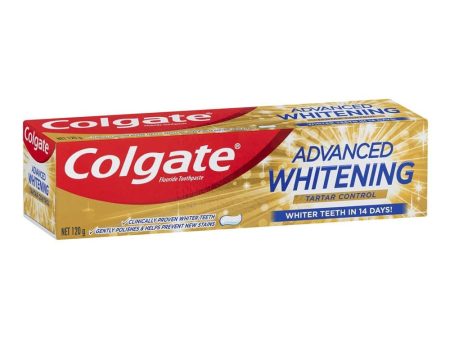 Colgate Toothpaste Advanced Whitening Tartar Control 120g Supply