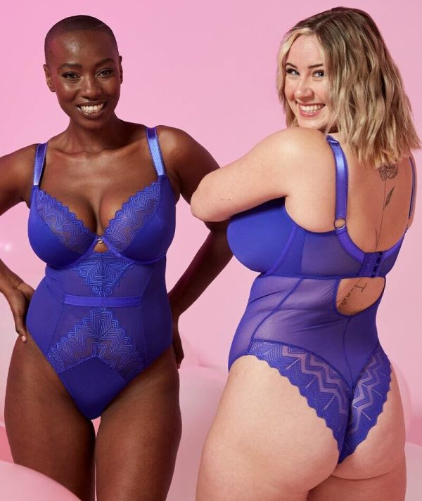 Curvy Kate Wild One Balcony Bodysuit - Ultraviolet Online Sale