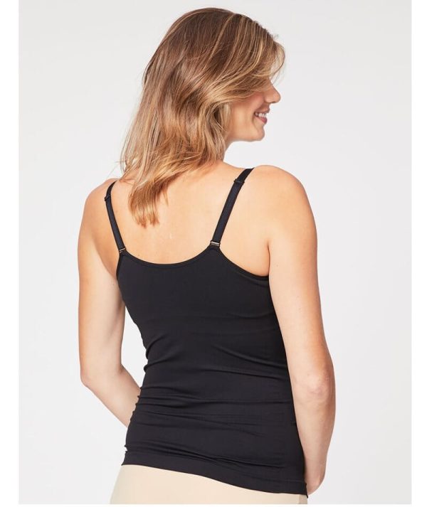 Cake Maternity Toffee Shaping Seamless Nursing Tank -  Black Supply