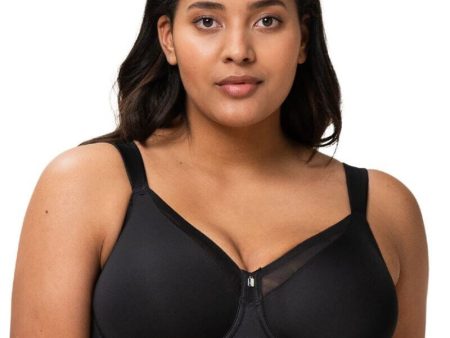 Triumph True Shape Sensation Minimiser Underwire Bra  - Black Online