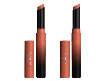 2x Maybelline Color Sensational Ultimatte Lipstick 788 More Honey For Discount