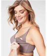 Cake Maternity Croissant Seamless Flexi Wire Nursing Bra -  Raisin Hot on Sale