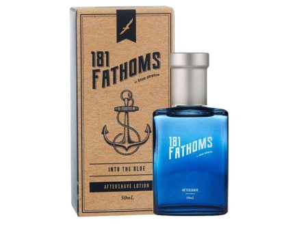 Blue Stratos 181 Fathoms Aftershave Lotion 50ml For Discount