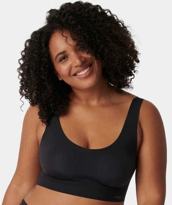 Sloggi ZERO Feel Wire-free Top - Black Hot on Sale