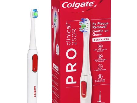 Colgate Pro Clinical 250R Deep Clean Rechargable Toothbrush Supply