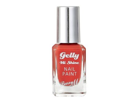 Barry M Gelly Hi Shine Nail Polish Ginger 10ml Supply